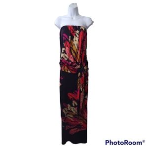 Strapless VeronicaM Maxi dress size S